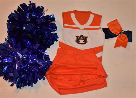 auburn cheer outfit|auburn cheerleader outfit.